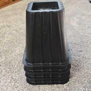 Black Bed Risers Never Been Used